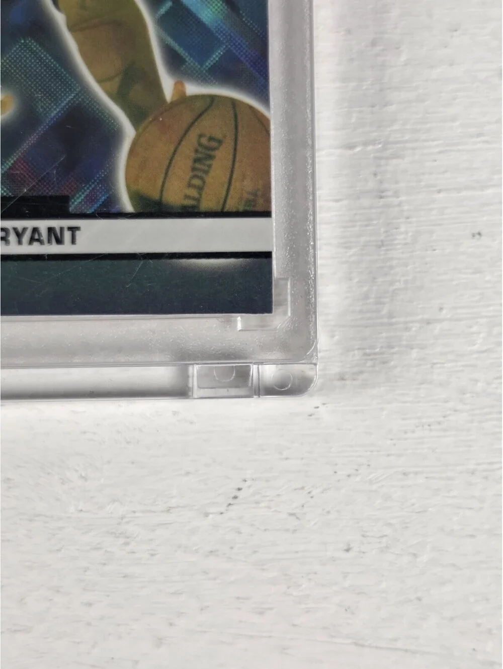 Kobe Bryant Card Rare Limited SILVER HOLO REFRACTOR SP INSERT LAKERS JERSEY #8